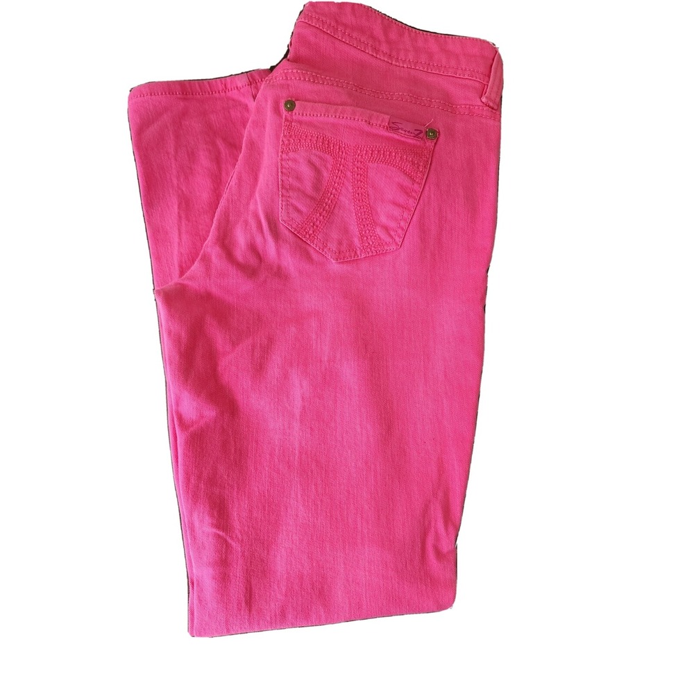Seven 7 Pink Womens Skinny Jean 32x30‎